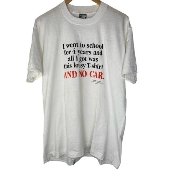 80’s Gray Don Juan and Miguel Swordplay Comedy Cotton T-Shirt by Screen Stars main image 0